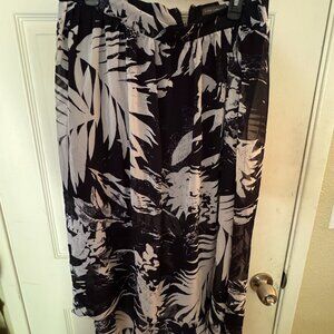 Vince Camuto Tropical High Low skirt